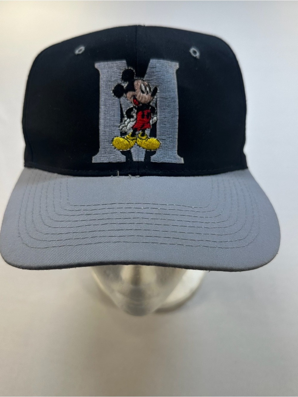 Disney Mickey Unlimited Vintage Embroidered Mickey Mouse Snapback Hat